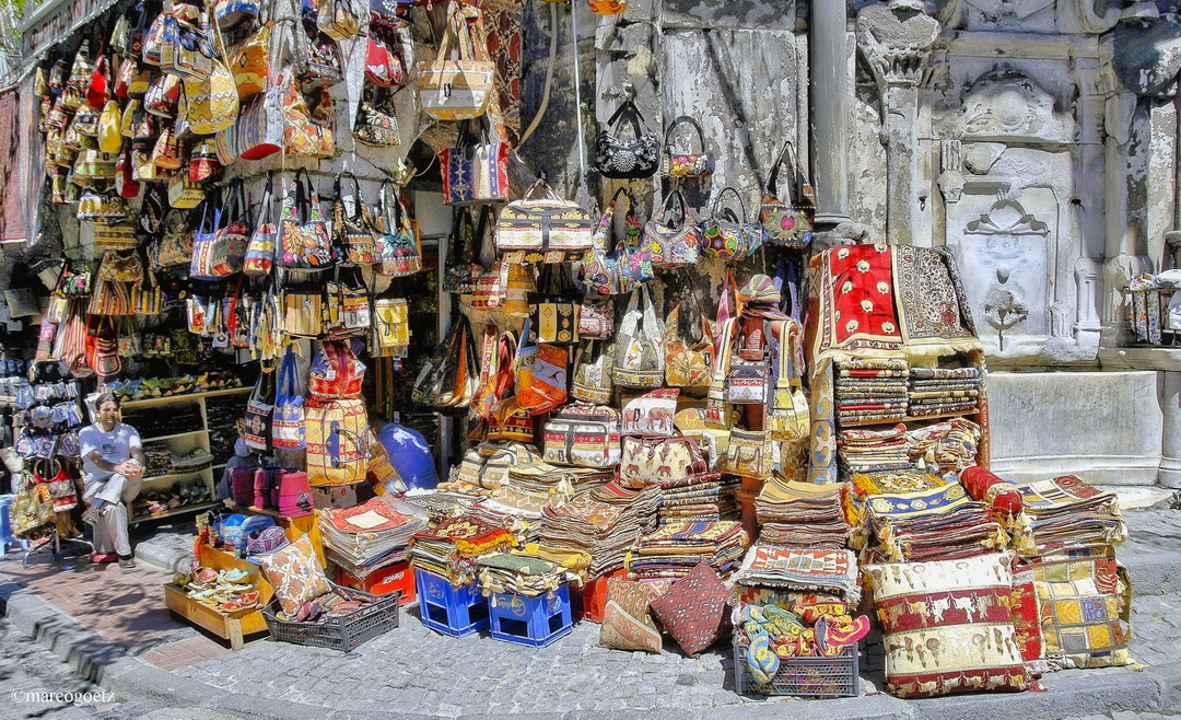 OUTSIDE  GRAND BAZAAR ISTANBUL TURKEY